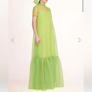 STAUD CALLUNA DRESS KIWI